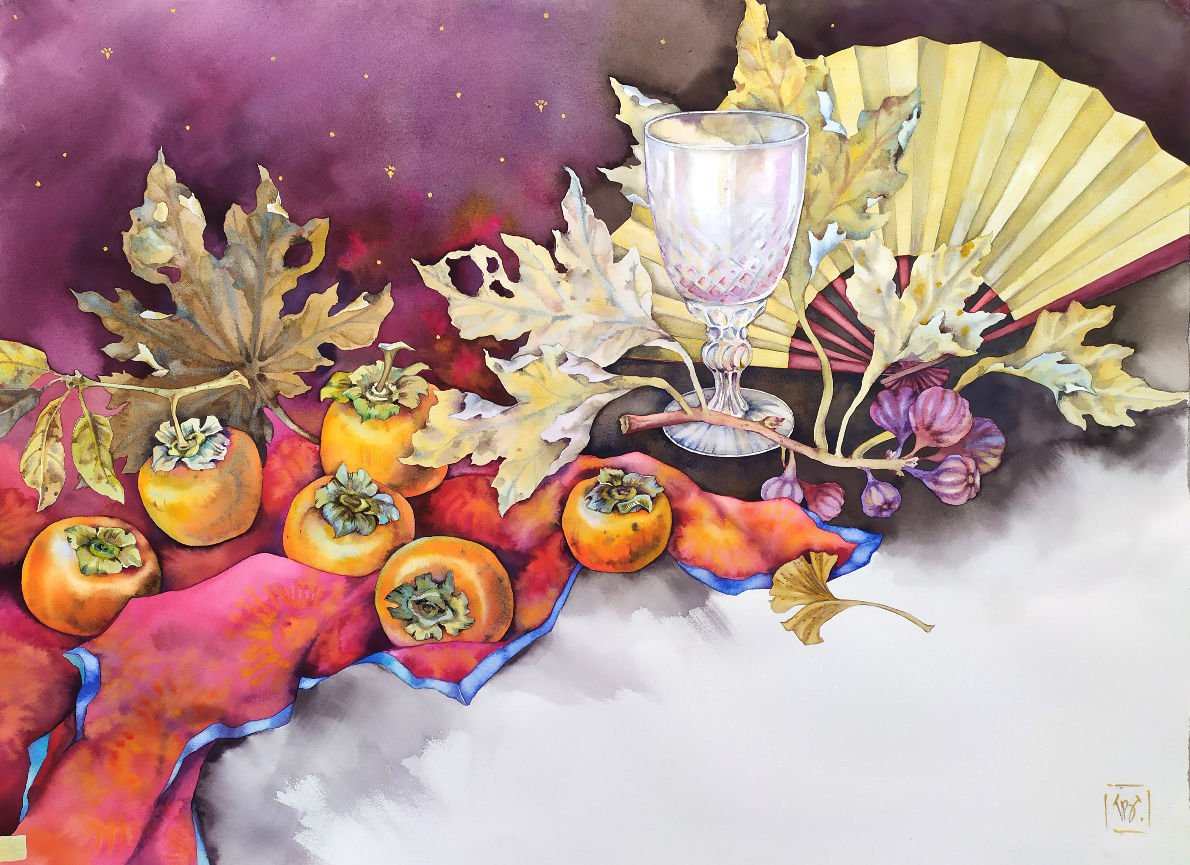 The empty glass of poison